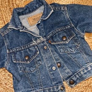 Vintage Levi Jean jacket baby - orange label